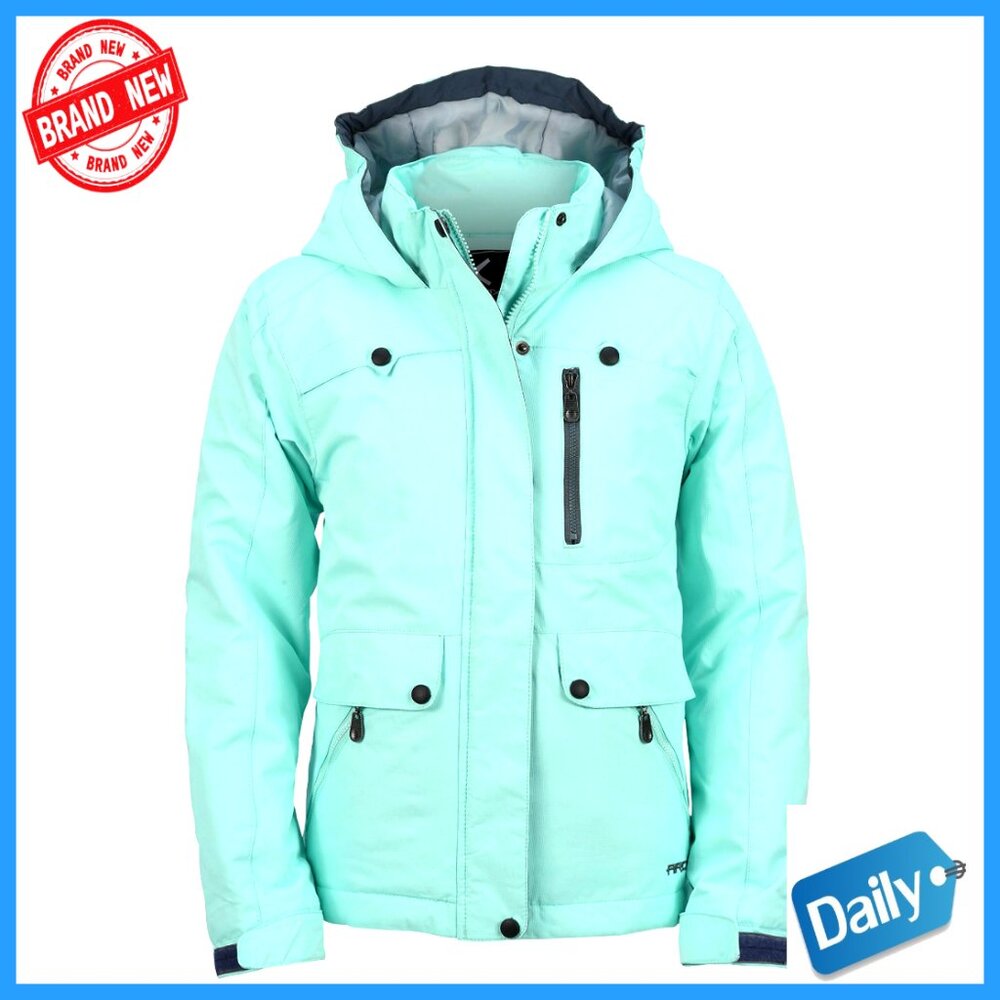 Insulated Winter Jacket Relaxed Fit Wind Water Resistant Thermatech Skiing